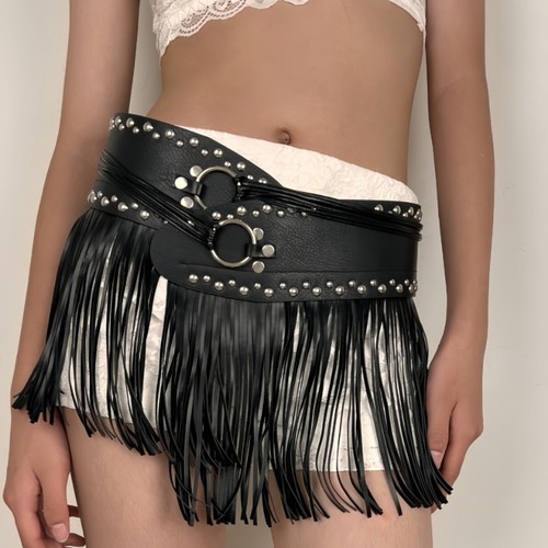 Ceinture large similicuir - large, en