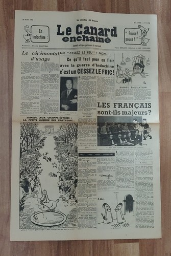 Canard enchainé 1742 du - enchainé, n°1742