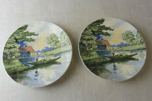 Lot assiettes céramique - lot, 2