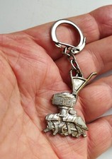 Ancien porte clé métal Motoculture SOLO Moteur Tracteur.