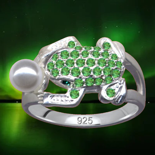 Bague grenouille i - grenouille,