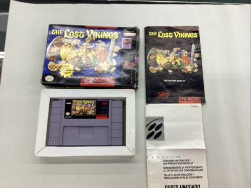 Lost vikings super - lost, nintendo