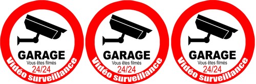 Vidéo surveillance garage - vidéo,