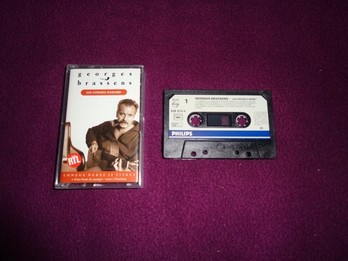 Cassette tape georges brassens - georges,