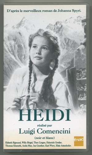 Vhs heidi luigi - k7,