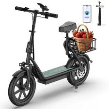 AOVOPRO Monopattino Elettrico, Foldable 500W 10.4Ah Battery 15.5mph 28Miles