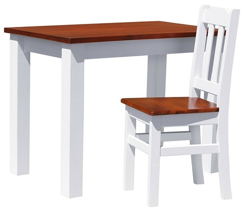 Chaise table garniture pin - de,