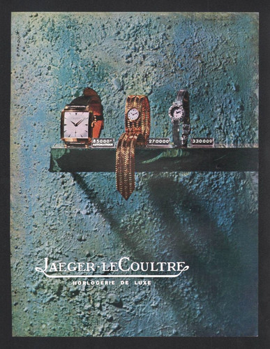 Publicite papier 1957 montre - publicite,