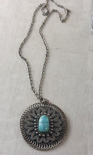 Gros collier pendentif - collier,