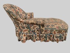 Canapé méridienne Napoléon III Lit de repos XIX siècle