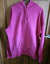 Sweat À Capuche Supreme Small Box FW21 Taille M Rose Logo