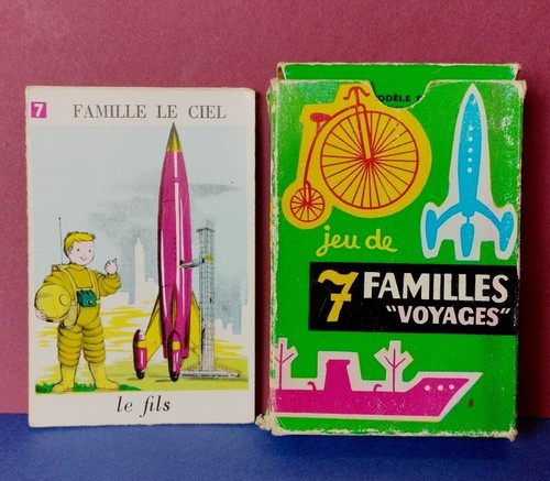 Ancien jeu familles - jeu,