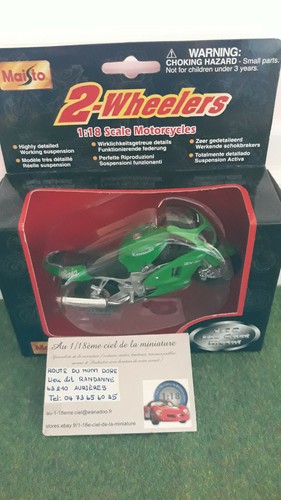 Moto kawasaki ninja vert - ninja, zx-12