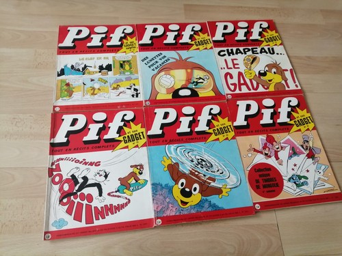 Lot pif gadget 43 74 - n°,
