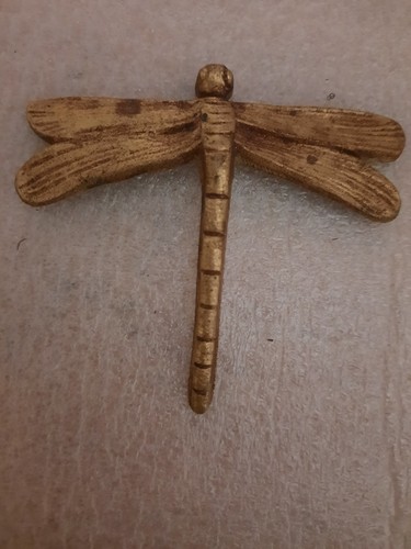 Libellule bronze ornement - , en