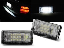Paire feux de plaque BMW E46