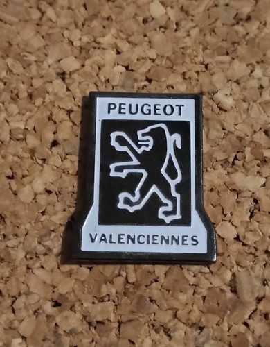 Pin peugeot valenciennes - pin's,