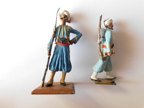 Lot petits soldats en - de, 2