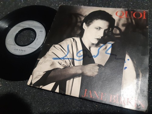 Jane birkin autographe - jane,