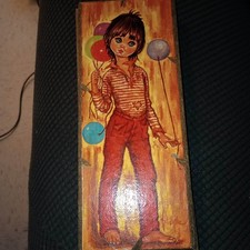 "big-eyed children" art plaque