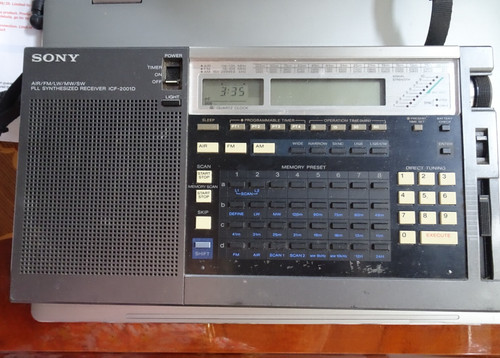 Sony air sw pll - sony, air/fm/lw/mw/sw
