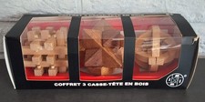 Coffret de 3 casse tête en