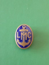 INSIGNE BOUTONNIÈRE LMC, LIGUE MARITIME COLONIALE 1920-1940