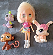 HASBRO LPS Blythe  +3 Petshop