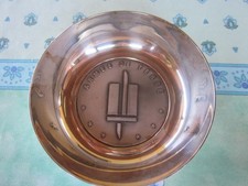Coupelle metal argente ARMEE