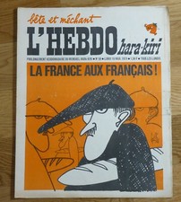 L'HEBDO HARA-KIRI n° 59 - 16