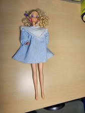 Poupée Barbie vintage 1966 Hong‑Kong Smoking‑blonde yeux bleu boucles d’oreilles