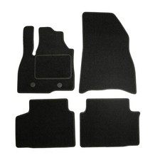 Tapis De Sol Velours Sur Mesure Pour Duster Depuis 2024 LPG FWD 4-Pcs Noir