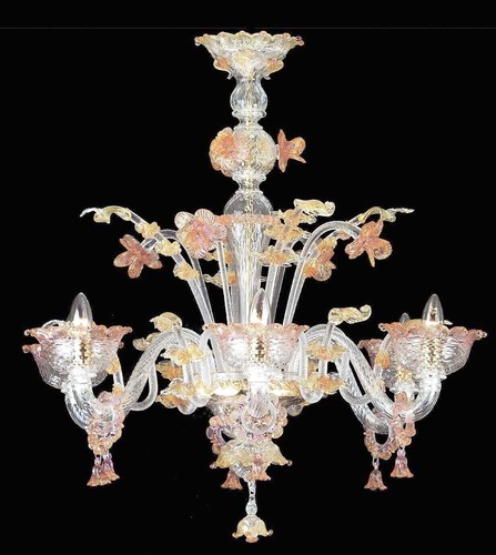 Lustre vénitien verre de - vénitien,