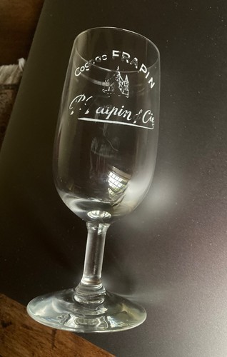 Ancien verre tulipe cognac - ancien,