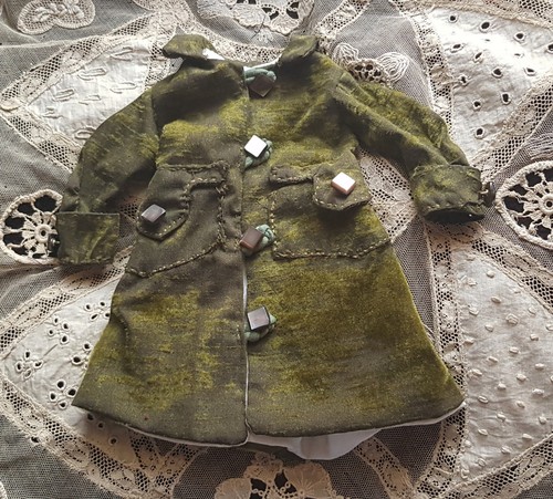 Robe paletot velours - robe,