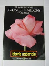 AFFICHE LOTERIE NATIONALE