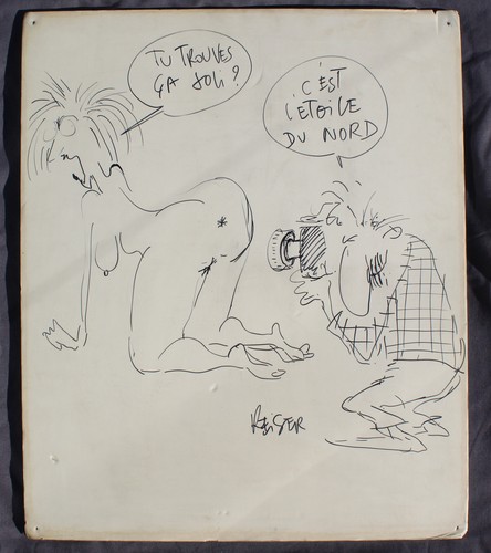Reiser dessin feutre sur - feutre,