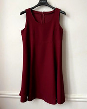 ROBE Bordeaux Chic magnifique coupe Saison De ELLE made in Japon T34 H=79,5cm !