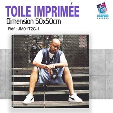 50x50cm - TOILE IMPRIMÉE TABLEAU  POSTER - JESSE MALIK FURIOUS 5 - JM01T2C-1