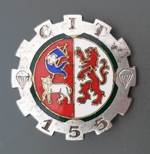 Insigne CIT 155 PARACHUTISTE Centre Instruction Train Auch DRAGO ORIGINAL BADGE