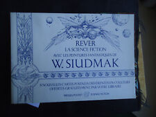 porte folio de 8 cartes postales: rêver la science fiction avec W.Siudmak