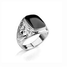 Bague Homme Argent 18 Carat or