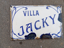 ANCIENNE PLAQUE EMAILLEE