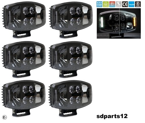 Phares longue portée led - 6,