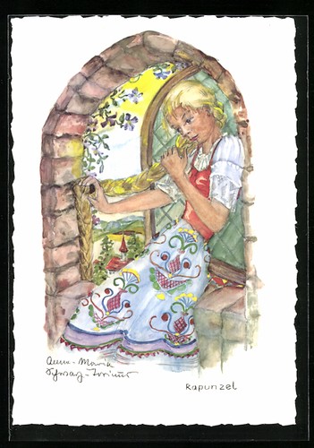 Carte postale artiste - carte, d'artiste