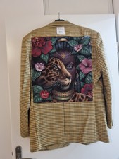 African Woman & Leopard Jacket - Veste Femme Africaine et Léopard
