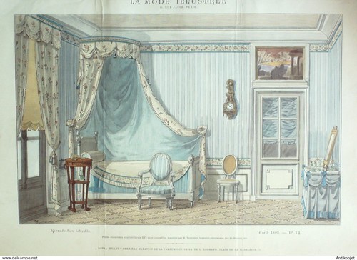 Gravure mode illustree - gravure, #