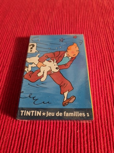Jeu cartes tintin familles - jeu, 7