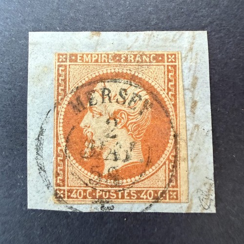 Napoléon 40c orange - y&t, 16,