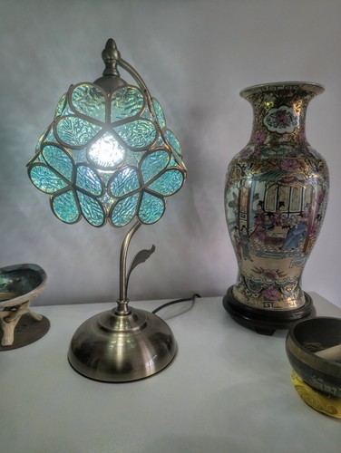 Lampe floral style art nouveau - floral,